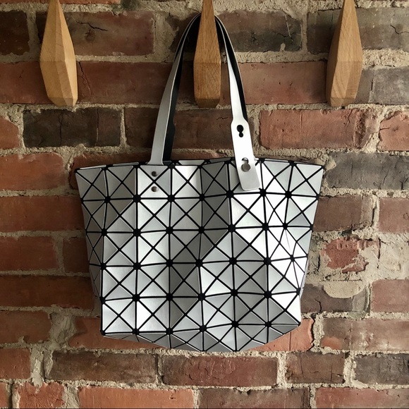 Silver “BaoBao” Tote Bag